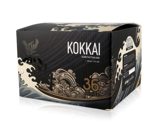 Kokkai Sumi 36 Color Set tattoo ink product image