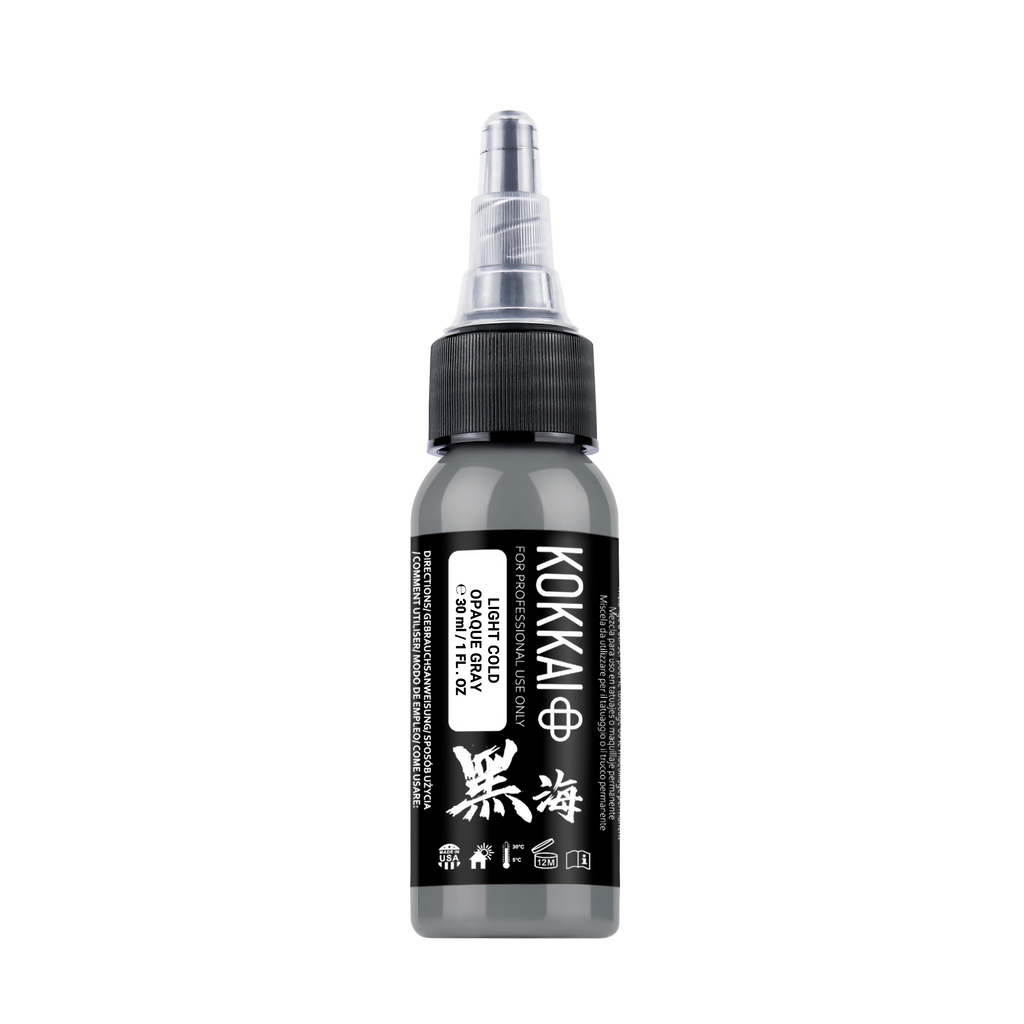 04 LIGHT COLD OPAQUE GRAY Kokkai sumi ink tattoo ink product image