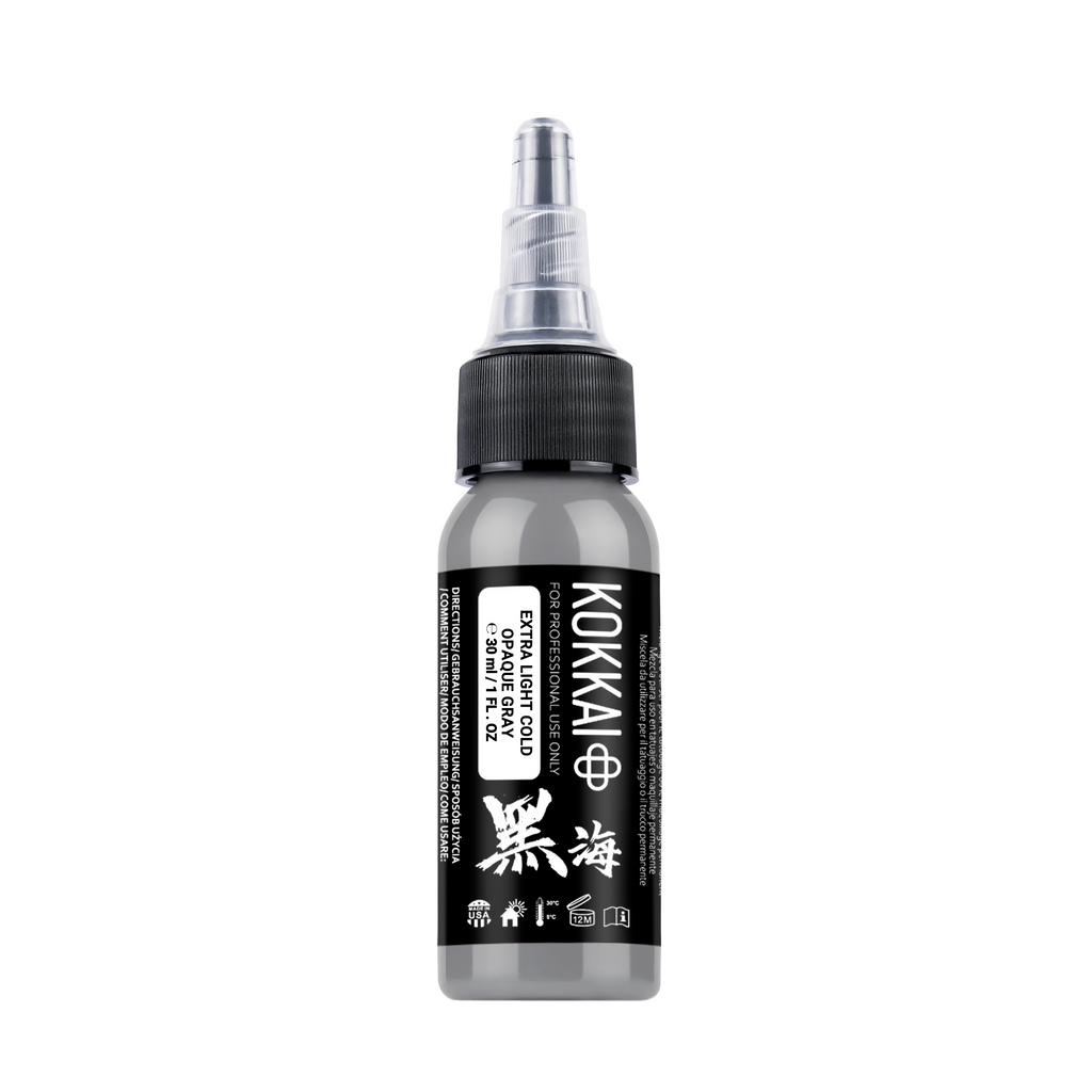 05 EXTRA LIGHT COLD OPAQUE GRAY Kokkai sumi ink tattoo ink product image