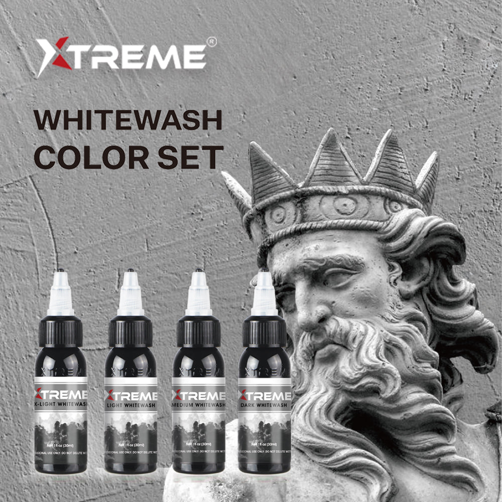 Xtreme Whitewash tattoo ink set