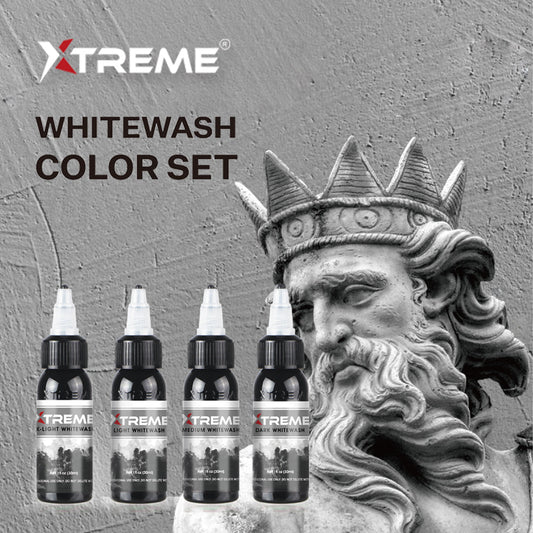 Xtreme Whitewash tattoo ink set