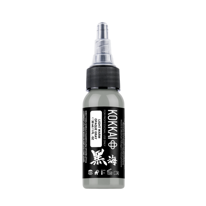 14 LIGHT WARM OPAQUE GRAY Kokkai sumi ink tattoo ink product image