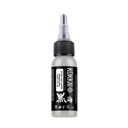15 EXTRA LIGHT WARM OPAQUE GRAY Kokkai sumi ink tattoo ink product image