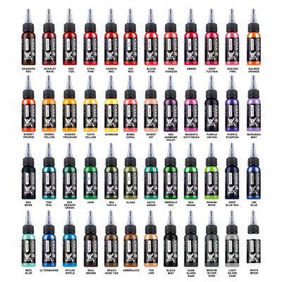 Kokkai Sumi colour tattoo ink set