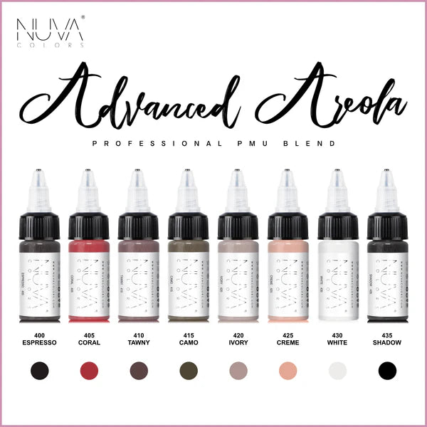 Areola Collection 8 Piece Ink Set | NUVA Colors