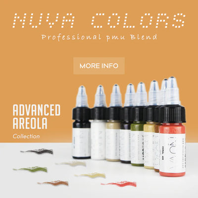 Nuva Colors Areola PMU pigment set
