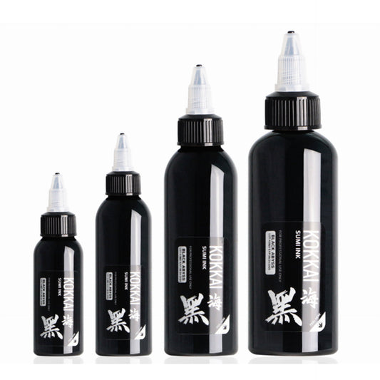 Kokkai Sumi Black Abyss tattoo ink