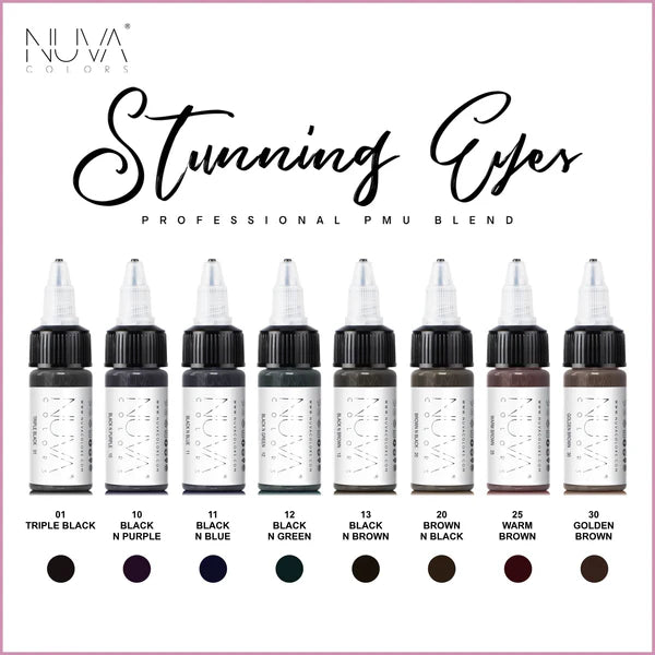 Eyeliner Collection 8 Piece Ink Set | NUVA Colors