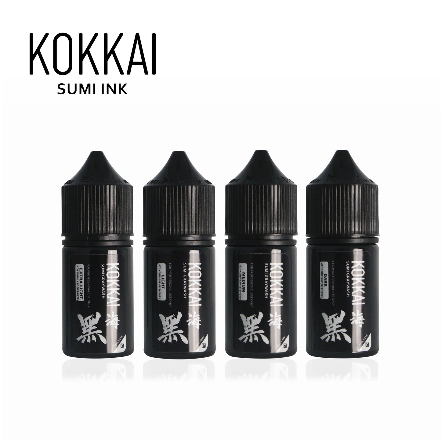 Graywashes | Kokkai Sumi Ink tattoo ink product image