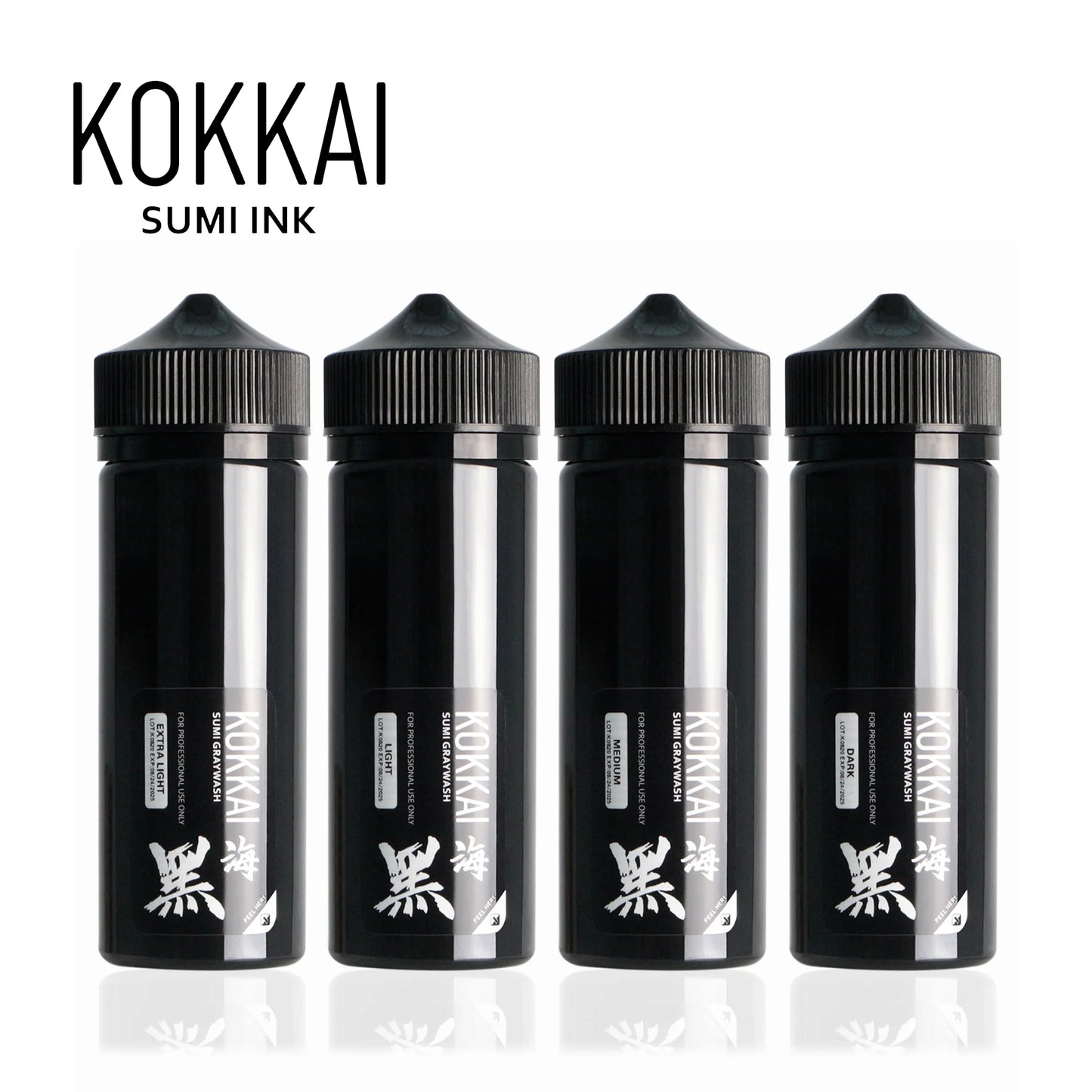 Graywashes | Kokkai Sumi Ink tattoo ink product image