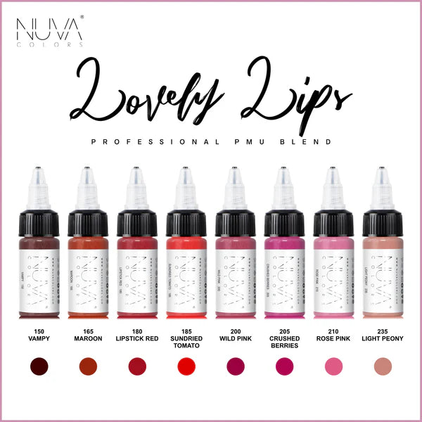 Lip Collection 8 Piece Ink Set | NUVA Colors