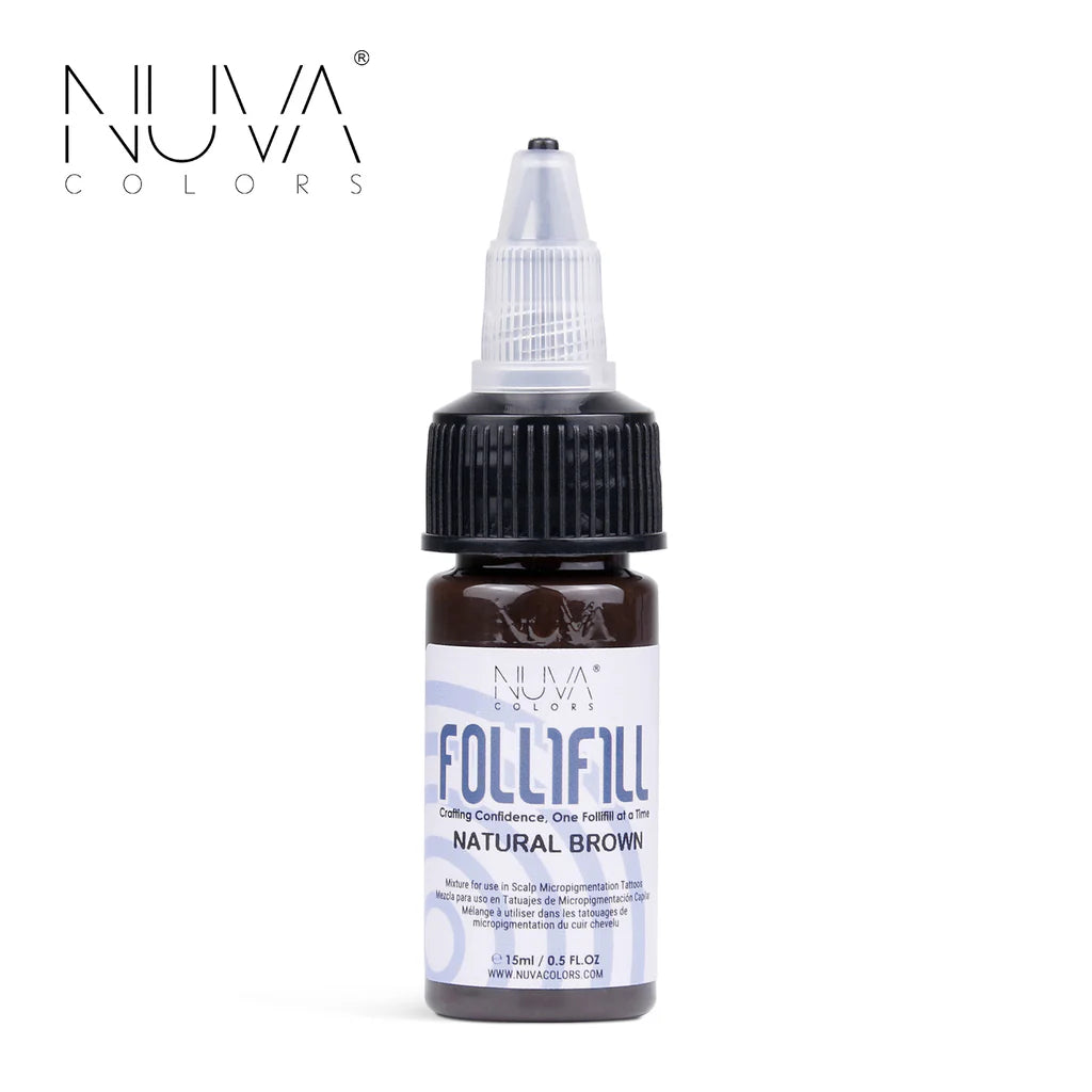 Follifill Hue Natural Brow SMP Set | Pigment Modifier | Nuva Colors