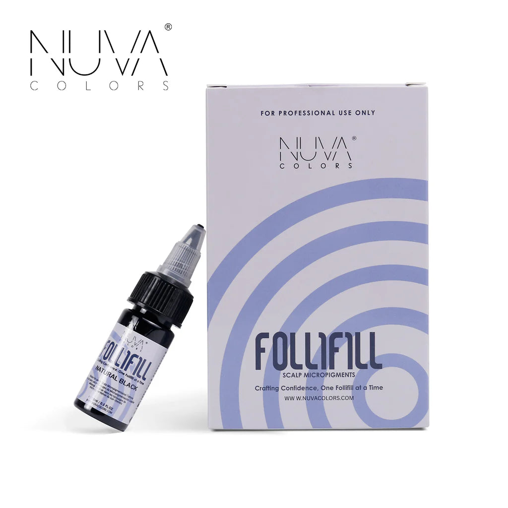 Follifill Hue Natural Black SMP Set | Pigment Modifier | Nuva Colors