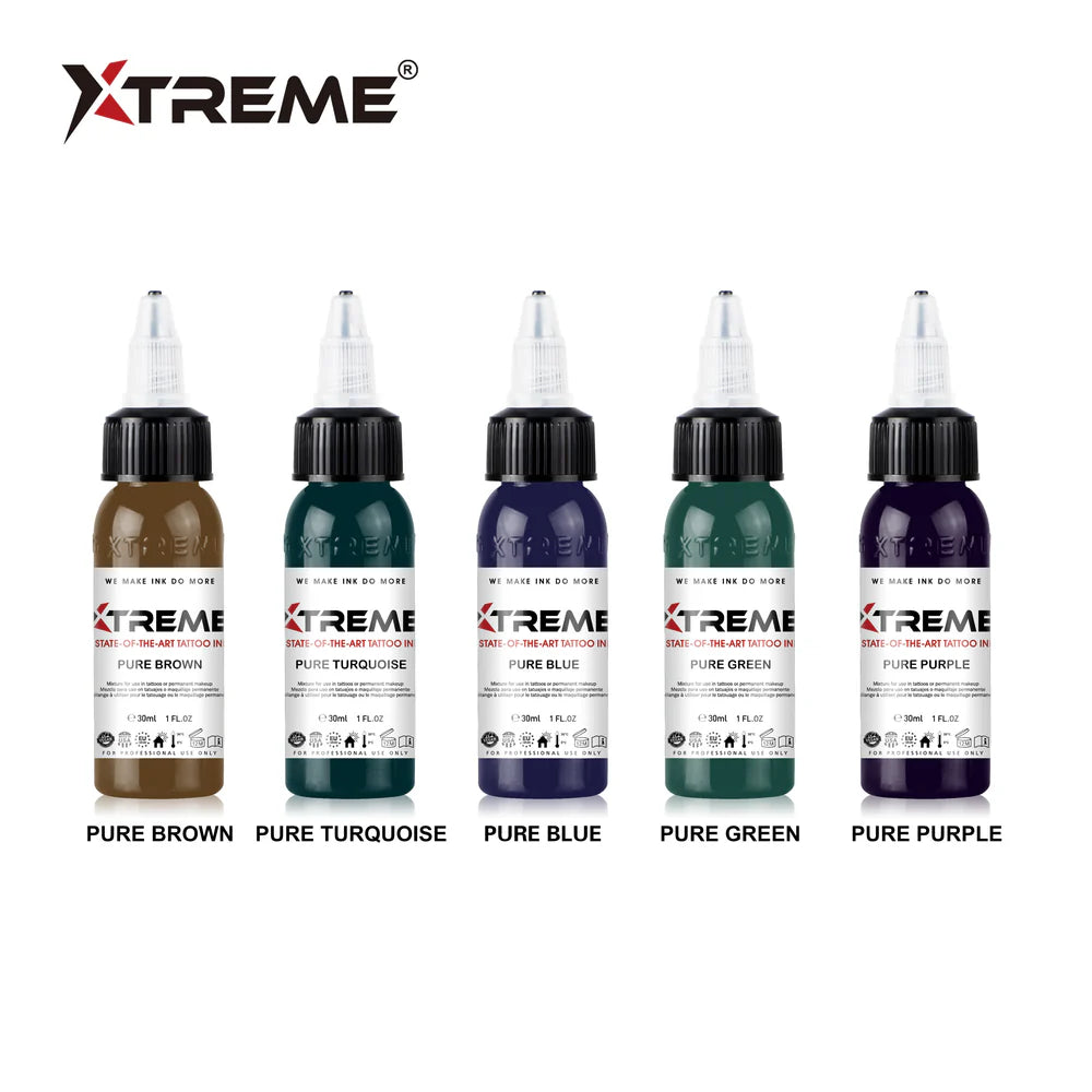 Pure Colour Set (5 colours) | Xtreme Inks