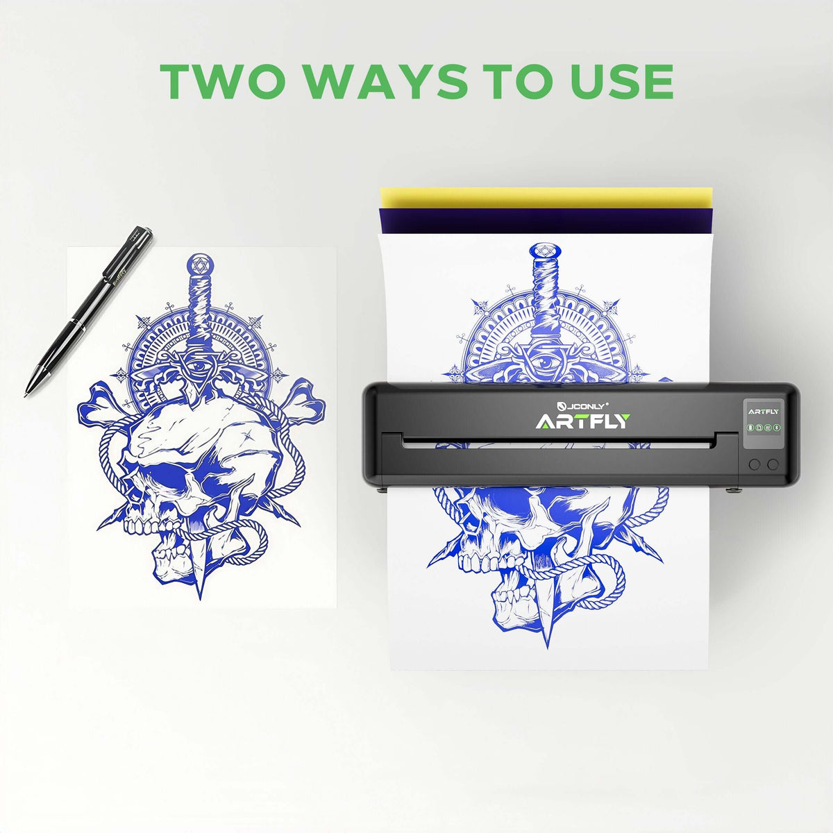 JCONLY ARTFLY stencil paper — supplier reference graphic