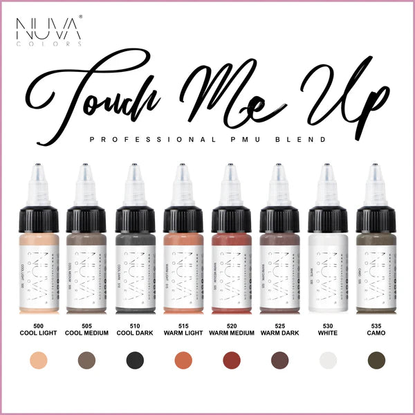 Scar Concealment Collection 8 Piece Ink Set | NUVA Colors