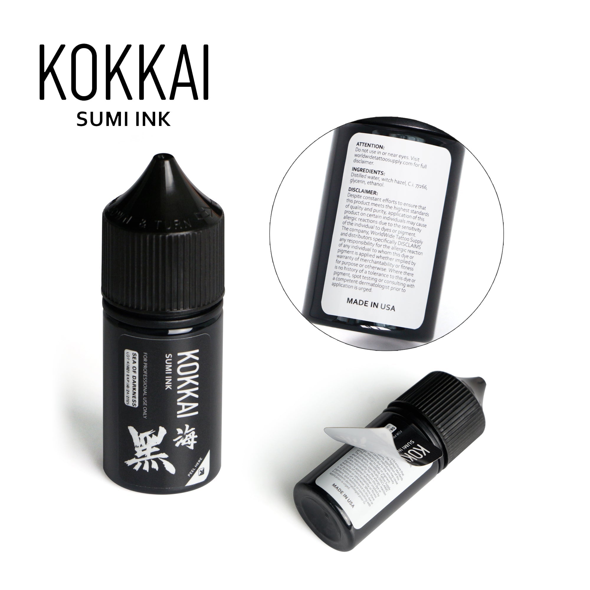 Sea of Darkness | Kokkai Sumi Ink