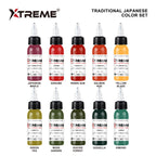 UKIYO-E Traditional Japanese Colour Set (10 colours) | Xtreme Inks