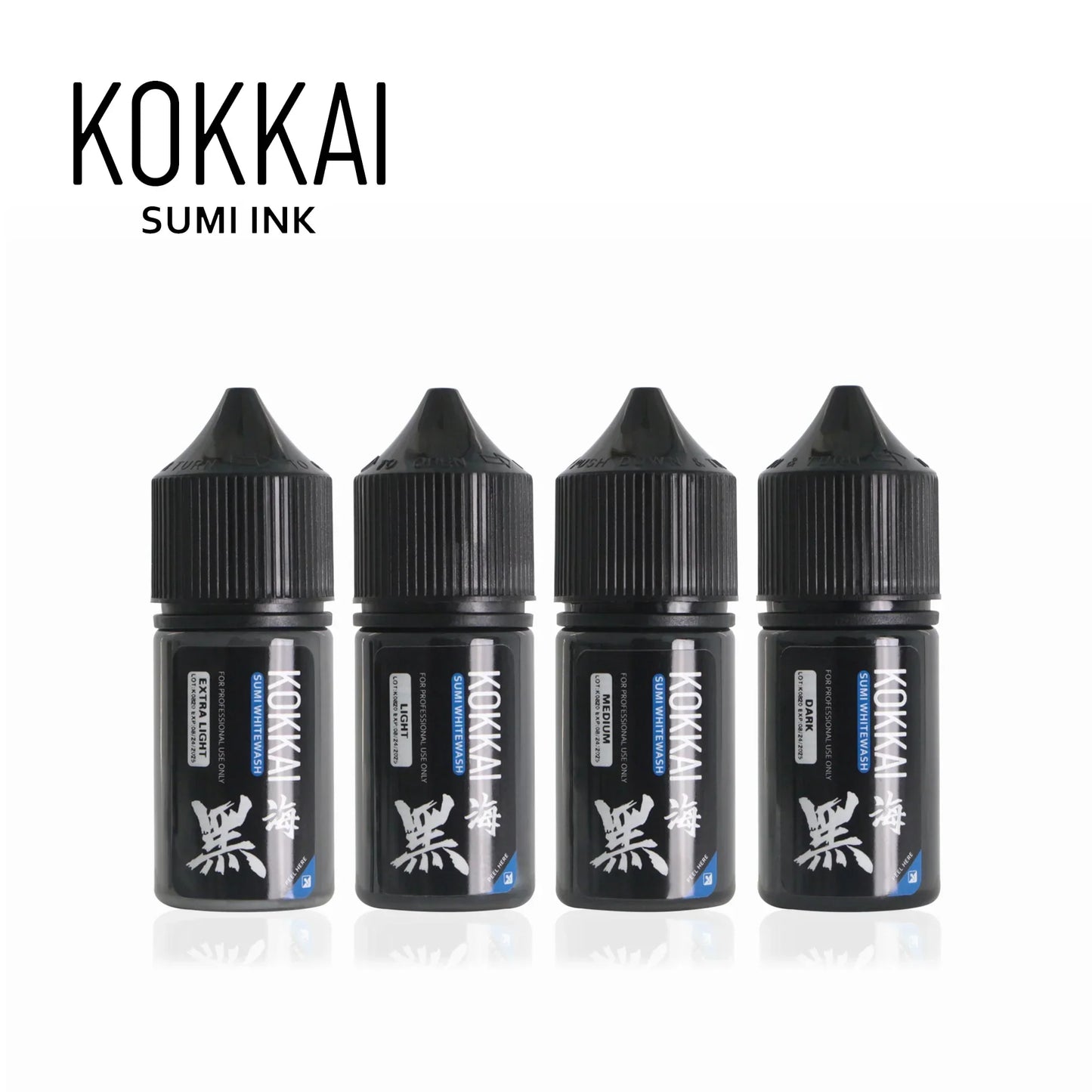 Whitewashes | Kokkai Sumi Ink tattoo ink product image