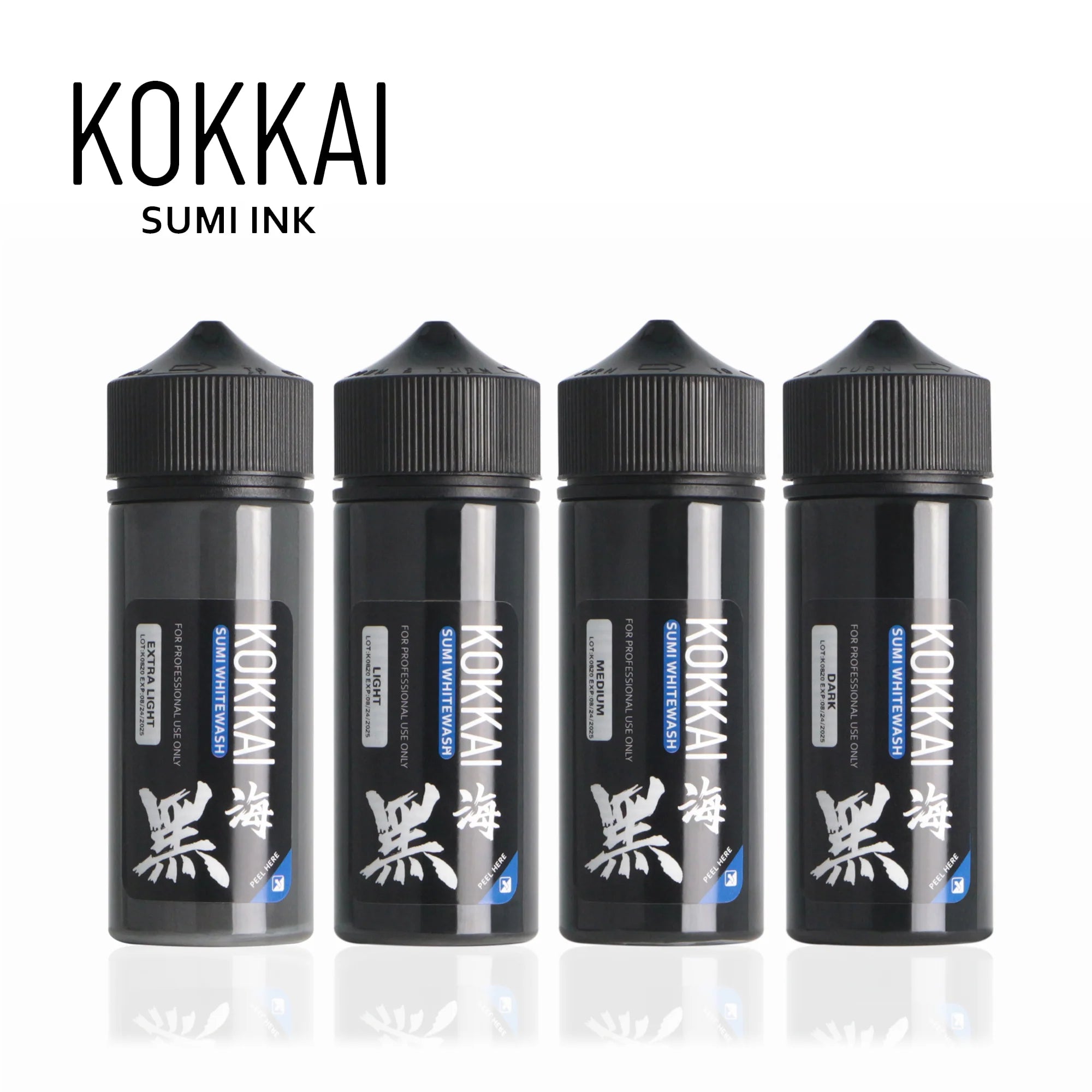 Whitewashes | Kokkai Sumi Ink