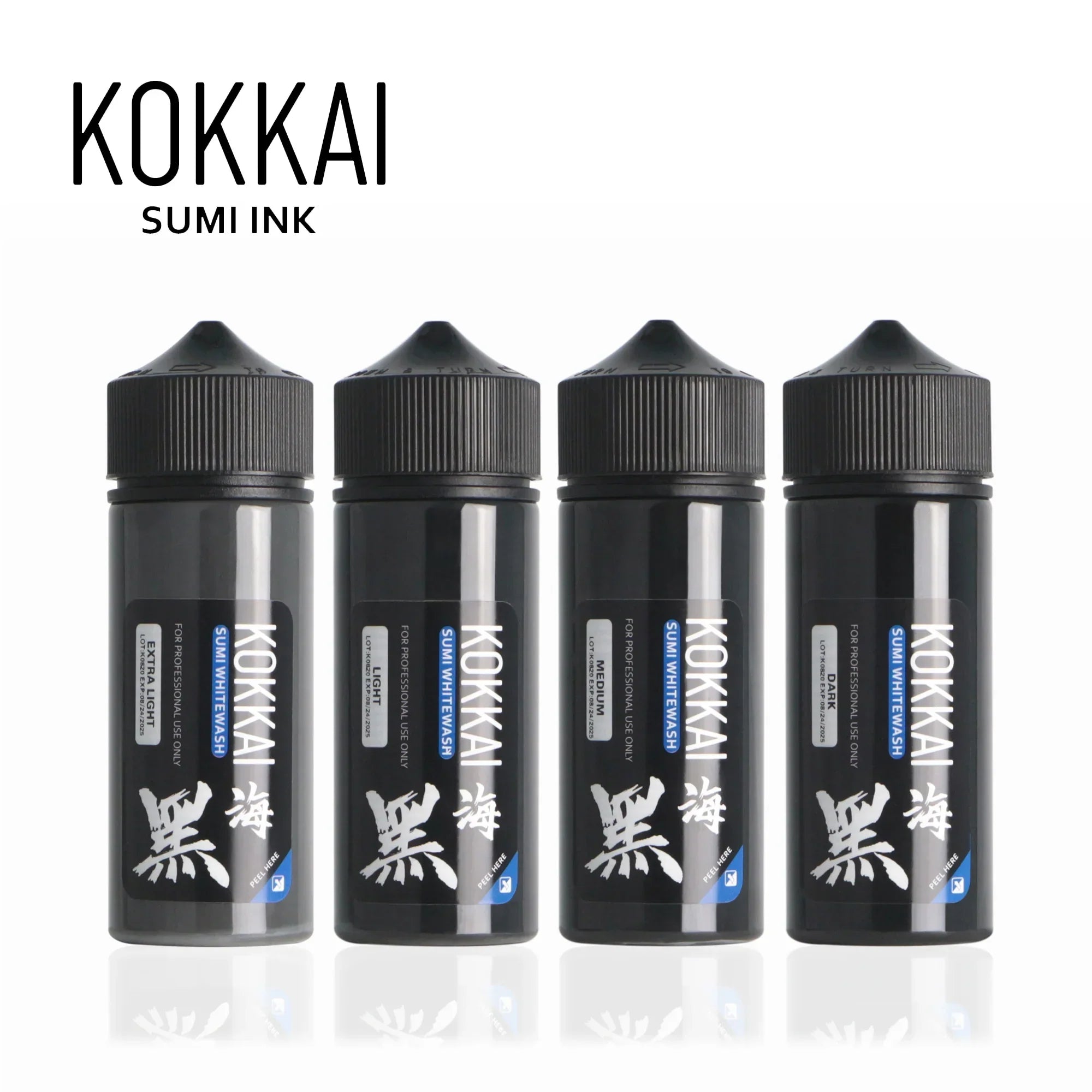 Whitewashes | Kokkai Sumi Ink