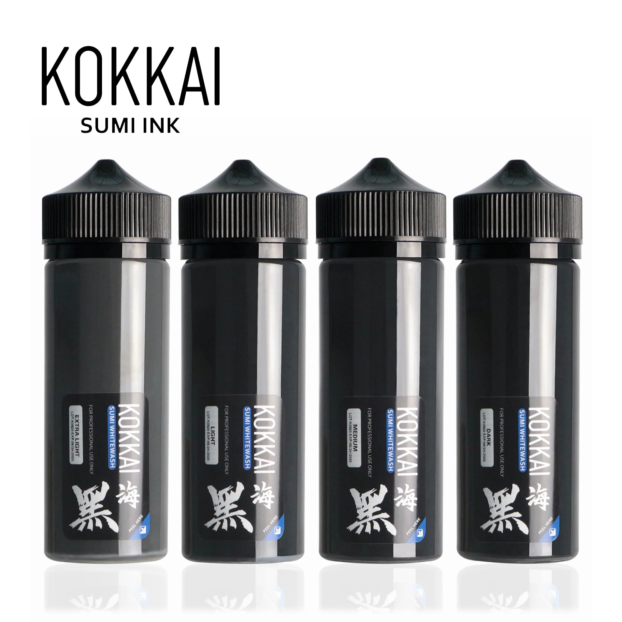 Whitewashes | Kokkai Sumi Ink