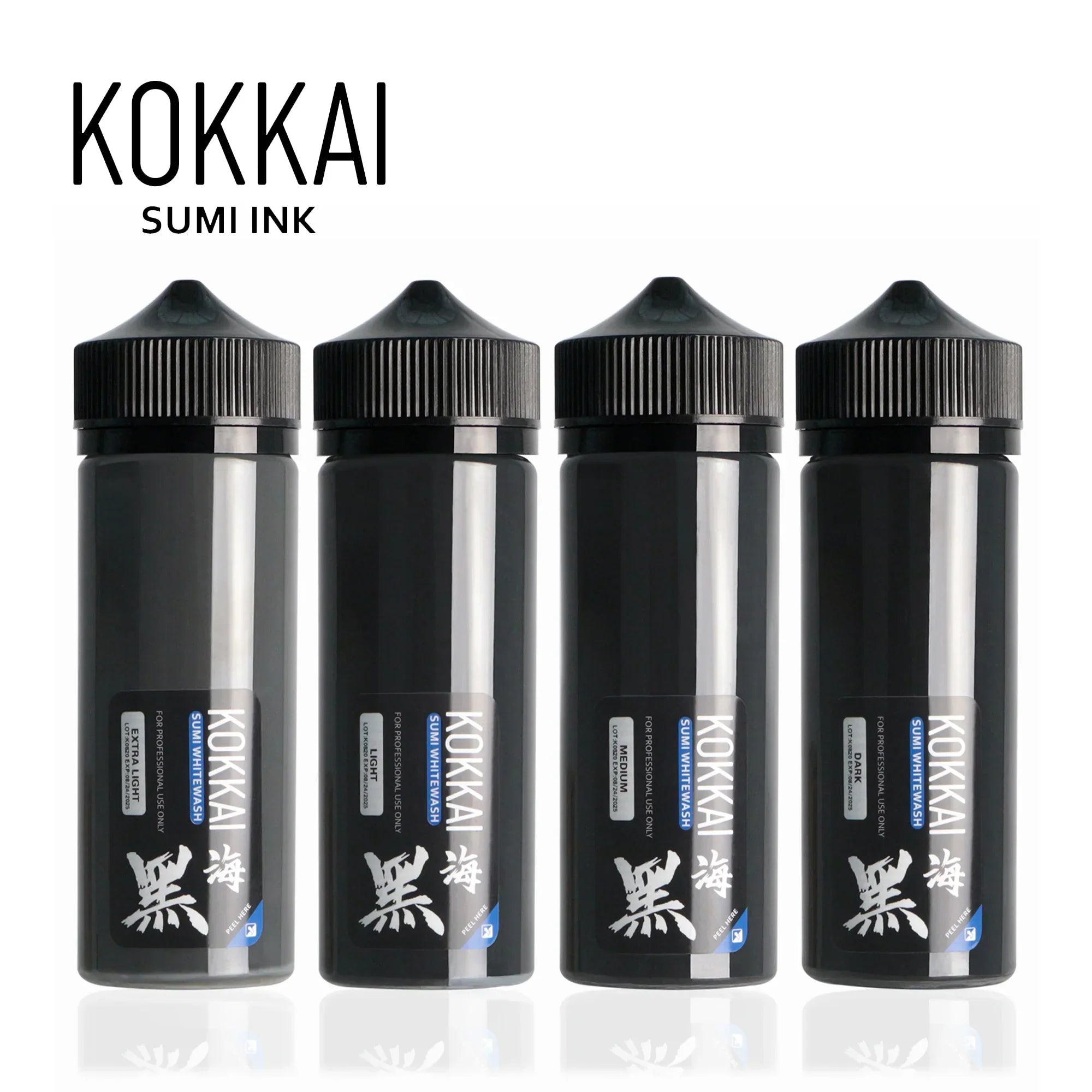 Whitewashes | Kokkai Sumi Ink