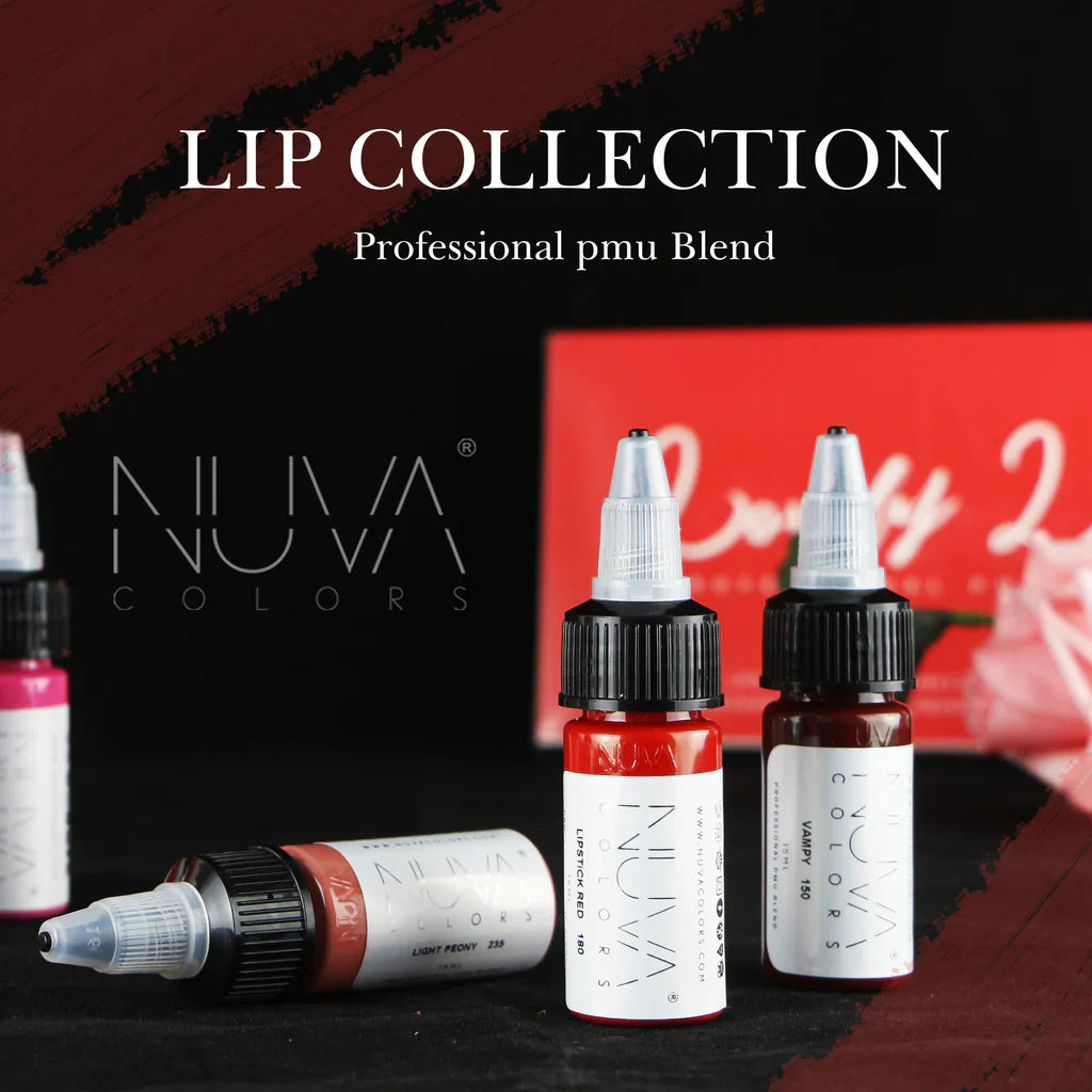 Nuva Colors Lip PMU pigment set