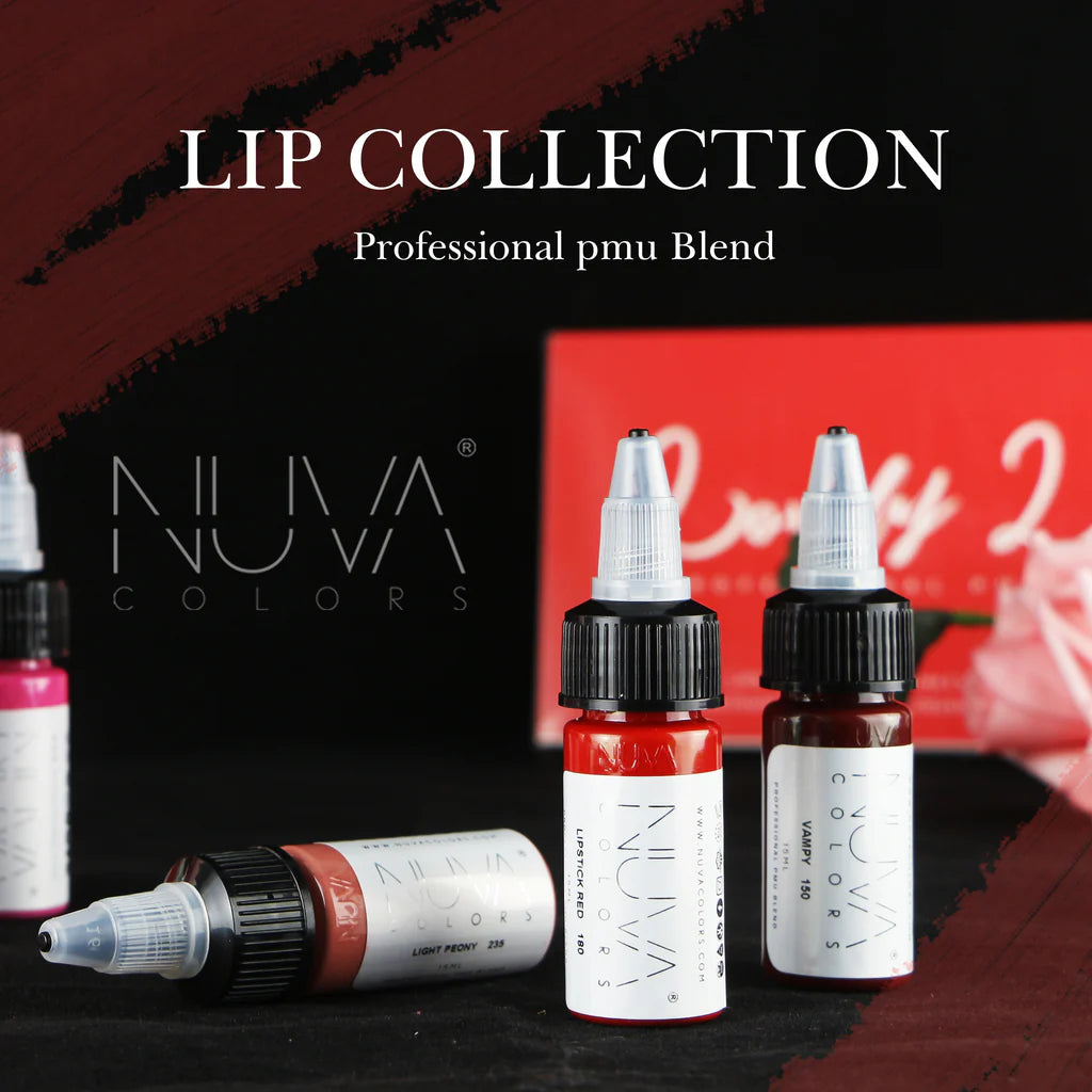 Nuva Colors Lip PMU pigment set