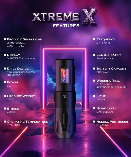 Xtreme X Pro Pen tattoo machine